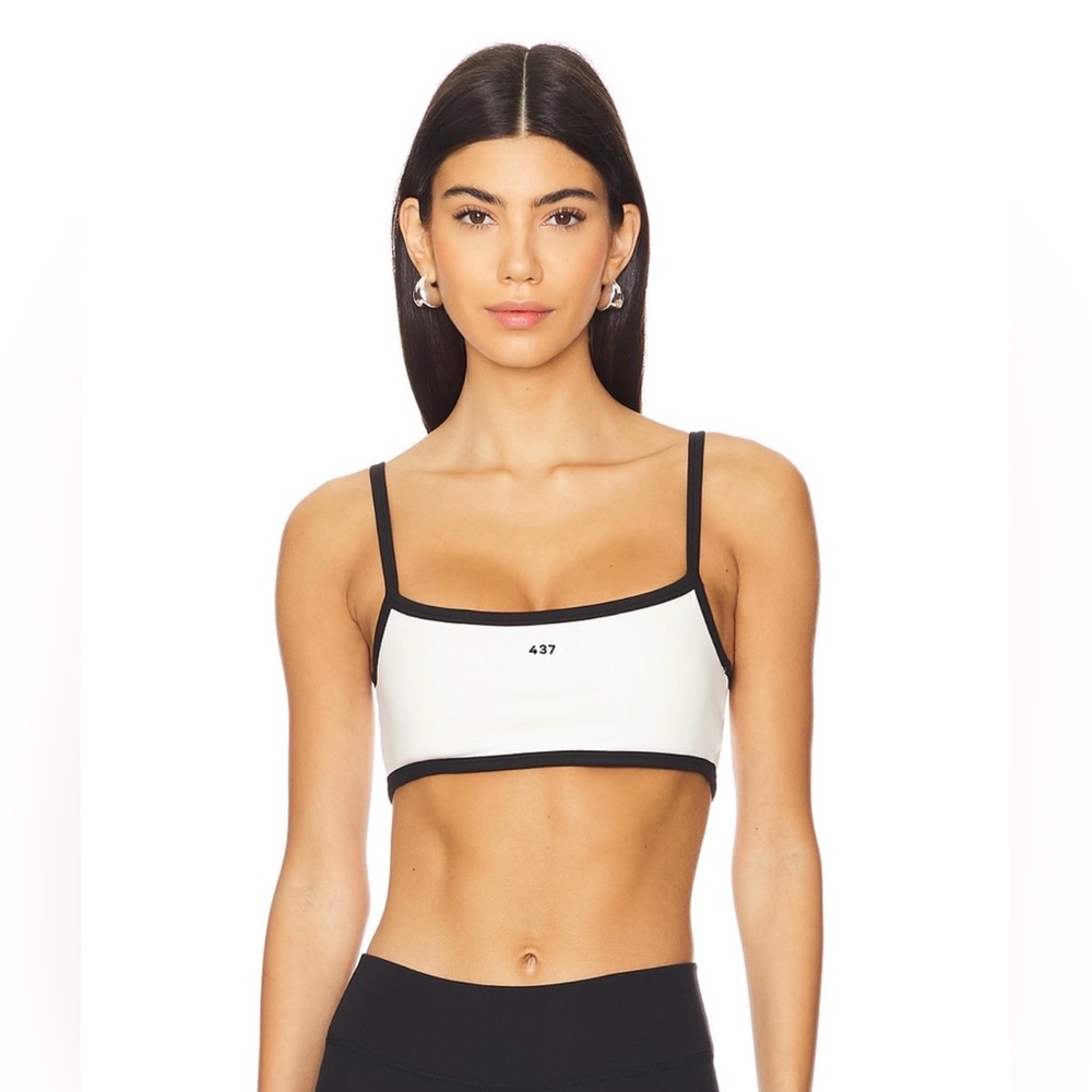 437 Micro Bra in Cream & Black